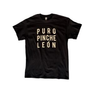 PURO PINCHE LEÓN, NEGRO