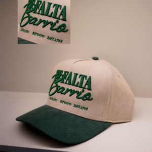 Gorra TE FALTA BARRIO verde - Image 2