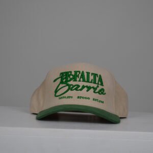 Gorra TE FALTA BARRIO verde - Image 1